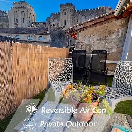 Ac - Private Exterior - Au Pied Du Palais Des Papes! Lägenhet Avignon Exteriör bild