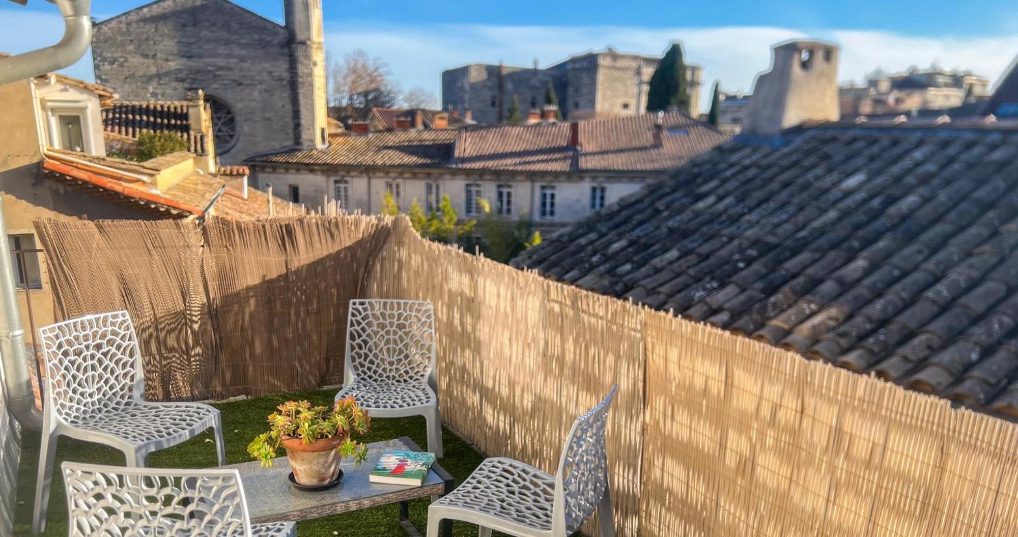 Ac - Private Exterior - Au Pied Du Palais Des Papes! Lägenhet Avignon Exteriör bild
